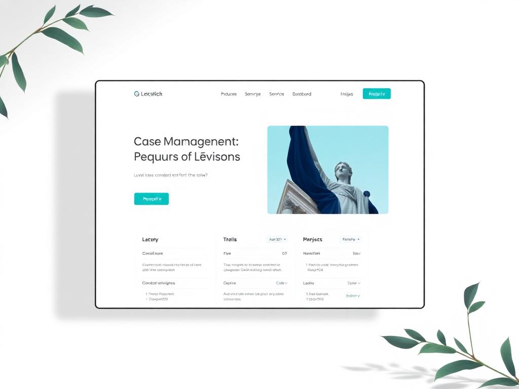 Lawyers demo system preview